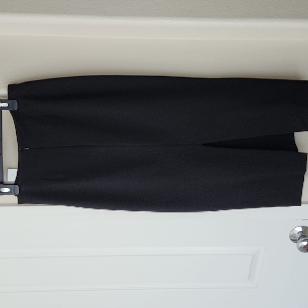 NWT N / NICHOLAS Ponti Pencil Black Skirt Size 4 - Picture 3 of 8